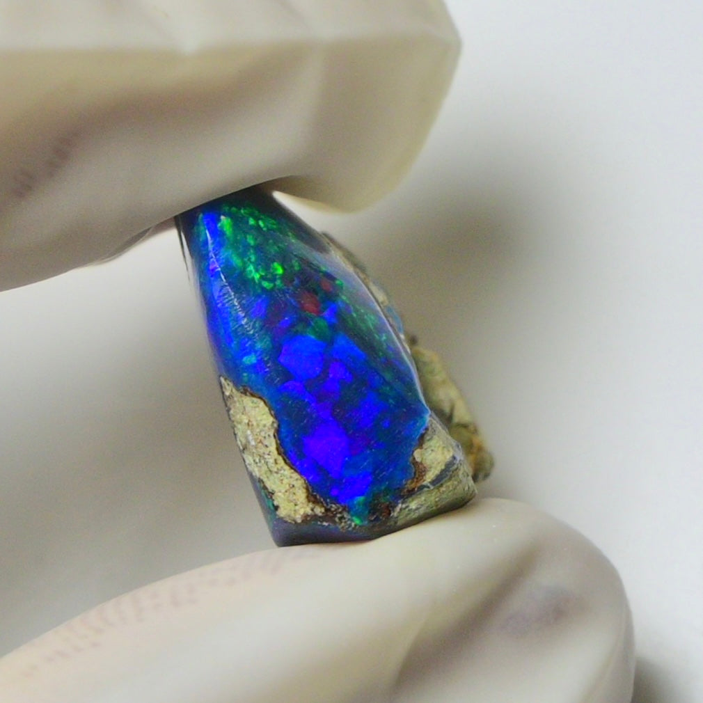 Blue Opal Rough 9.05  Carats | Natural Ethiopian Opal Rough - Ready for Cutting & Jewelry | AAA Grade Opal Raw