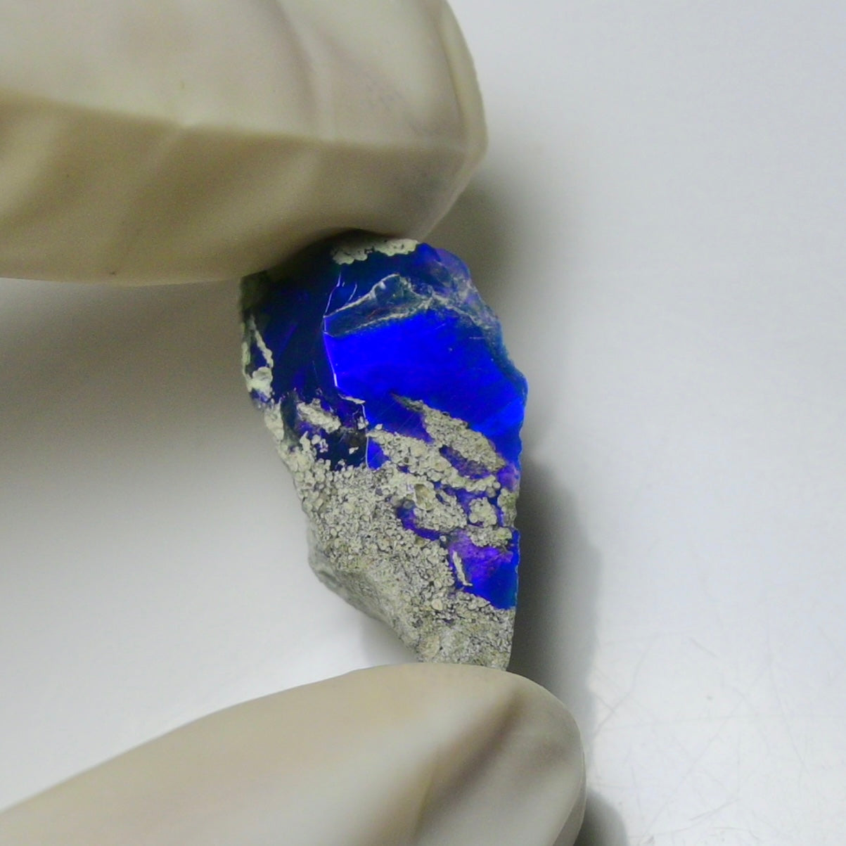 Blue Opal Rough 7.05 Carats | Natural Ethiopian Opal Rough - Ready for Cutting & Jewelry | AAA Grade Opal Raw