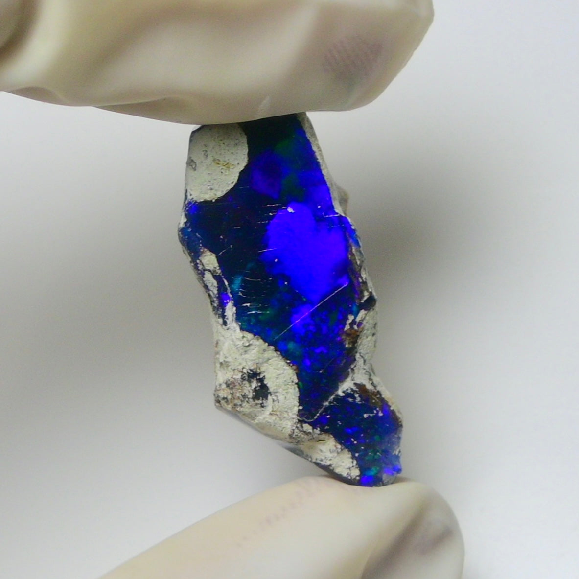 Blue Opal Rough 8.60 Carats | Natural Ethiopian Opal Rough - Ready for Cutting & Jewelry | AAA Grade Opal Raw