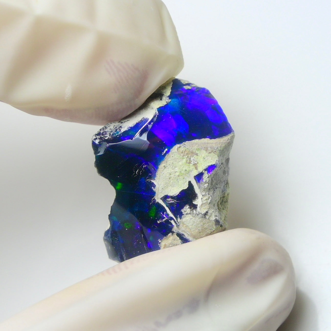 Blue Opal Rough 11.40  Carats | Natural Ethiopian Opal Rough - Ready for Cutting & Jewelry | AAA Grade Opal Raw