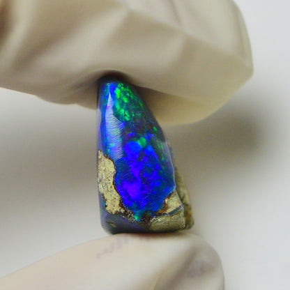 Blue Opal Rough 9.05  Carats | Natural Ethiopian Opal Rough - Ready for Cutting & Jewelry | AAA Grade Opal Raw