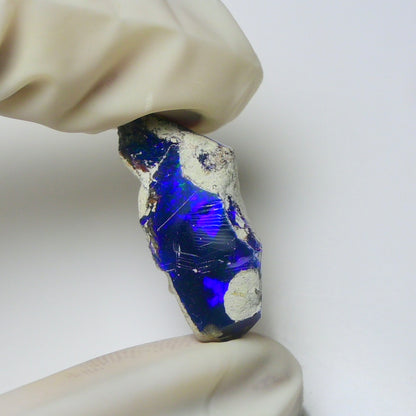 Blue Opal Rough 8.60 Carats | Natural Ethiopian Opal Rough - Ready for Cutting & Jewelry | AAA Grade Opal Raw