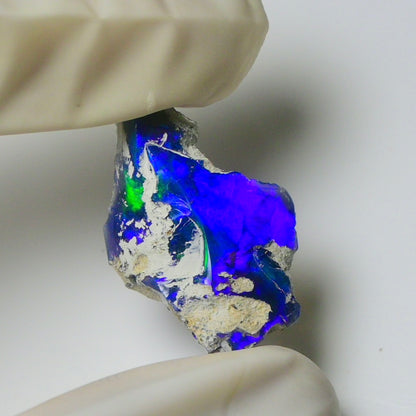 Blue Opal Rough 8.10 Carats | Natural Ethiopian Opal Rough - Ready for Cutting & Jewelry | AAA Grade Opal Raw