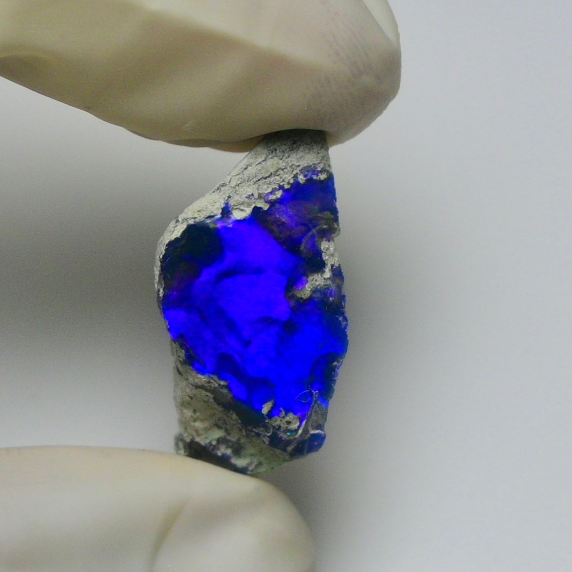 Blue Opal Rough 7.05 Carats | Natural Ethiopian Opal Rough - Ready for Cutting & Jewelry | AAA Grade Opal Raw
