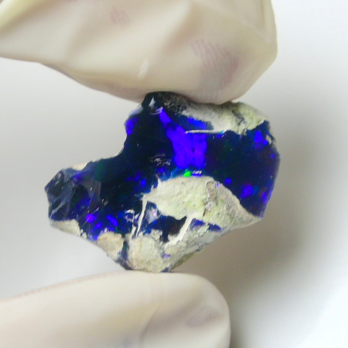 Blue Opal Rough 11.40  Carats | Natural Ethiopian Opal Rough - Ready for Cutting & Jewelry | AAA Grade Opal Raw