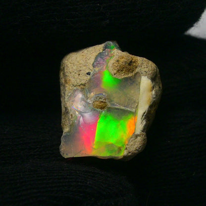 White Opal 14.45 Carats | Natural White Ethiopian Opal Rough - Ready for Cutting & Jewelry!