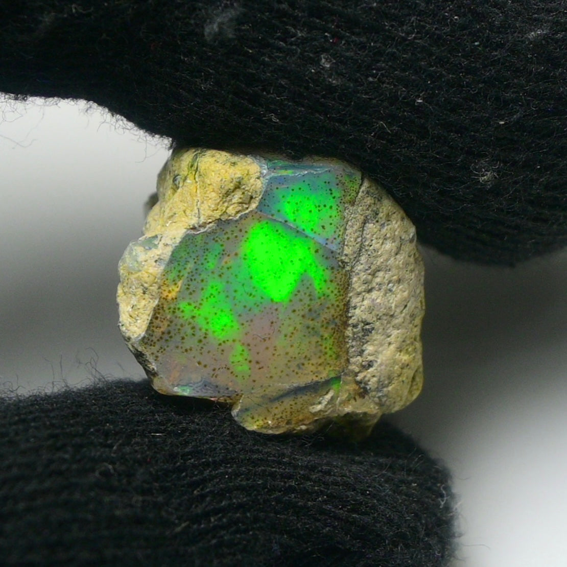 White Opal 18.90 Carats | Natural White Ethiopian Opal Rough - Ready for Cutting & Jewelry!