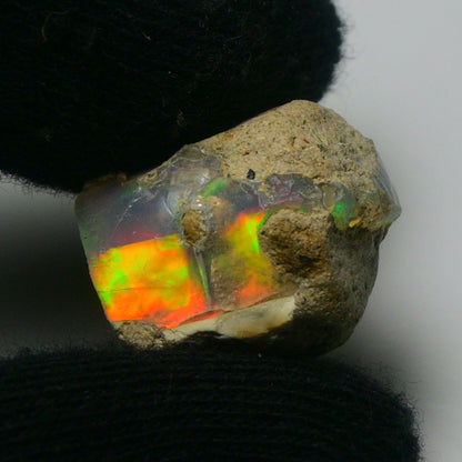 White Opal 14.45 Carats | Natural White Ethiopian Opal Rough - Ready for Cutting & Jewelry!