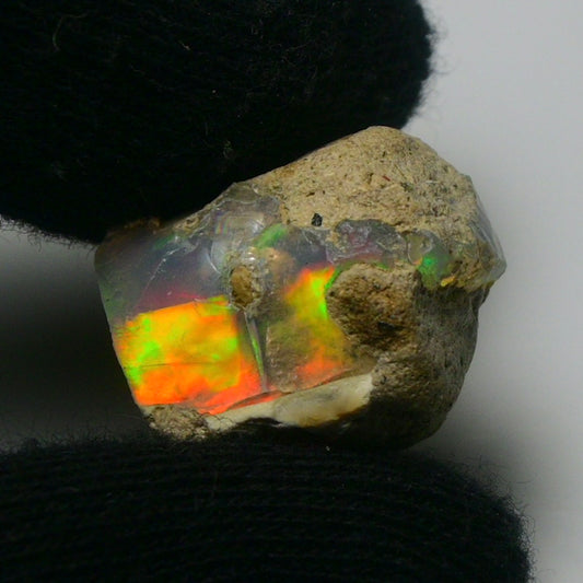 White Opal 14.45 Carats | Natural White Ethiopian Opal Rough - Ready for Cutting & Jewelry!
