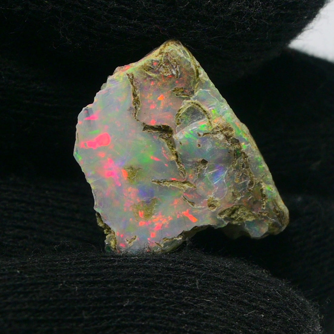 White Opal 13.00 Carats | Natural White Ethiopian Opal Rough - Ready for Cutting & Jewelry!