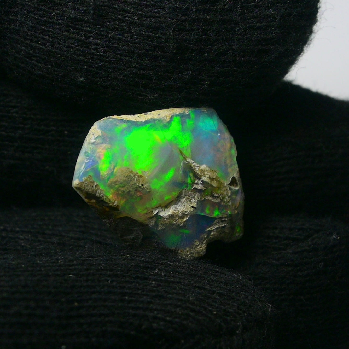 White Opal 13.10 Carats | Natural White Ethiopian Opal Rough - Ready for Cutting & Jewelry!