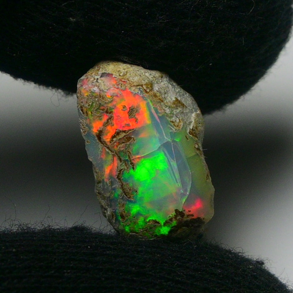 White Opal 15.10 Carats | Natural White Ethiopian Opal Rough - Ready for Cutting & Jewelry!