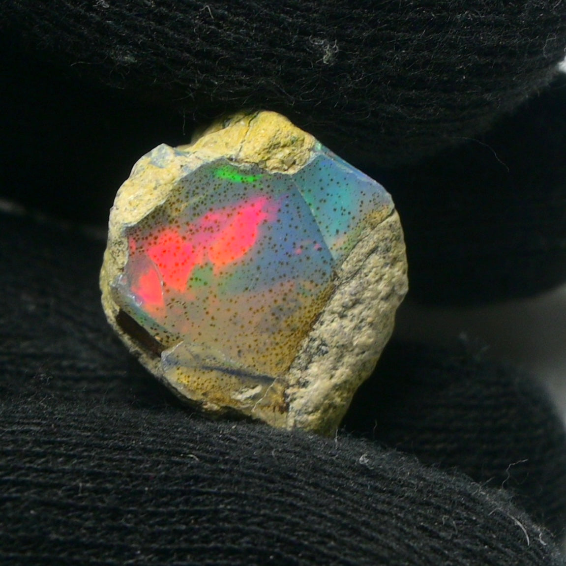 White Opal 18.90 Carats | Natural White Ethiopian Opal Rough - Ready for Cutting & Jewelry!
