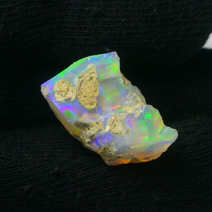 White Opal 18.95 Carats | Natural White Ethiopian Opal Rough - Ready for Cutting & Jewelry!