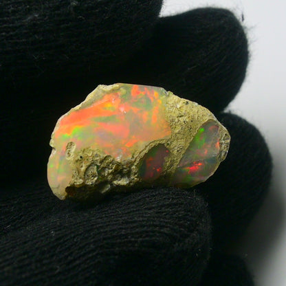 White Opal 18.40 Carats | Natural White Ethiopian Opal Rough - Ready for Cutting & Jewelry!