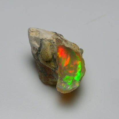 White Opal 15.75 Carats | Natural White Ethiopian Opal Rough - Ready for Cutting & Jewelry!