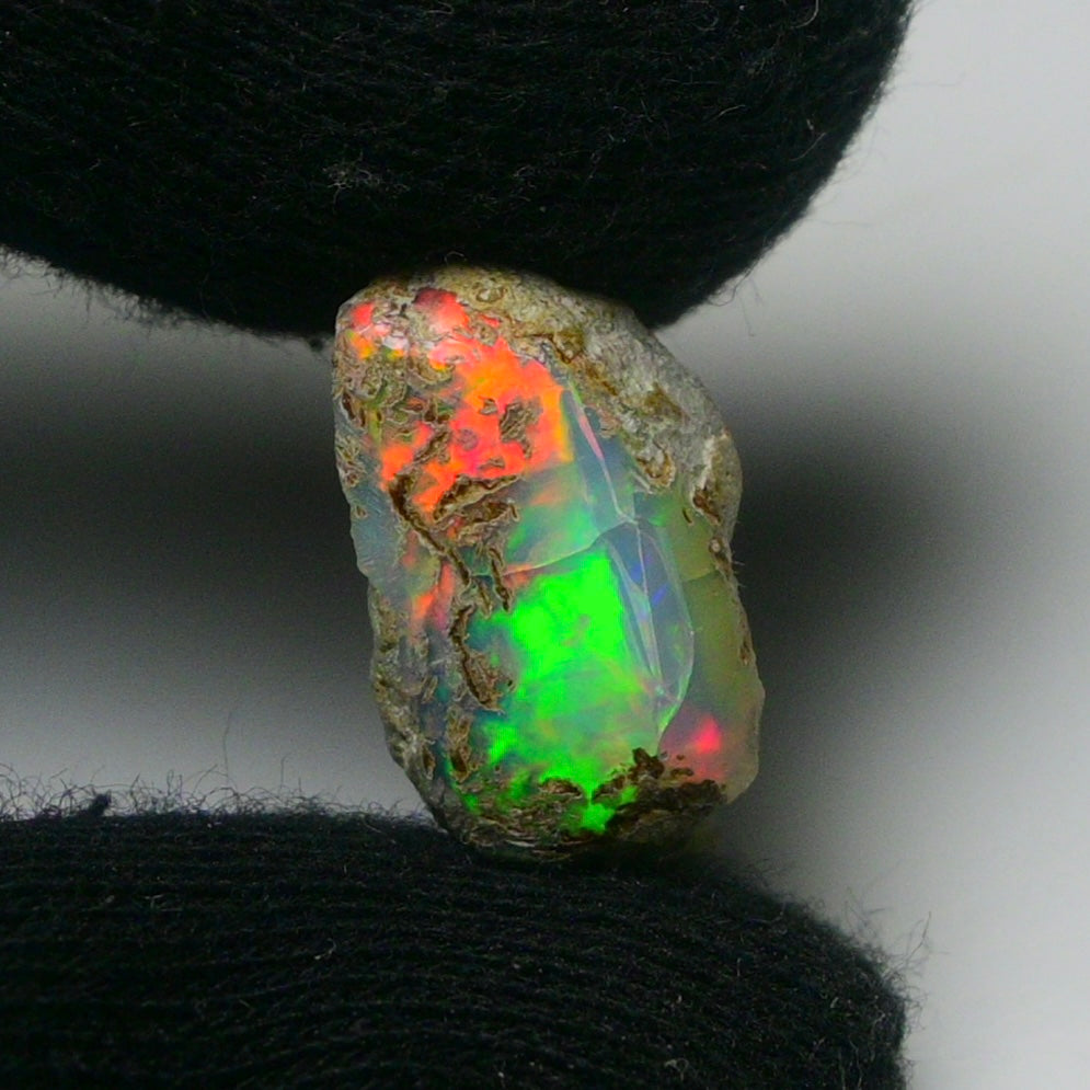 White Opal 15.10 Carats | Natural White Ethiopian Opal Rough - Ready for Cutting & Jewelry!