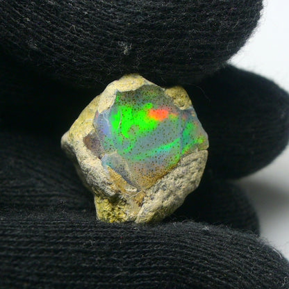 White Opal 18.90 Carats | Natural White Ethiopian Opal Rough - Ready for Cutting & Jewelry!