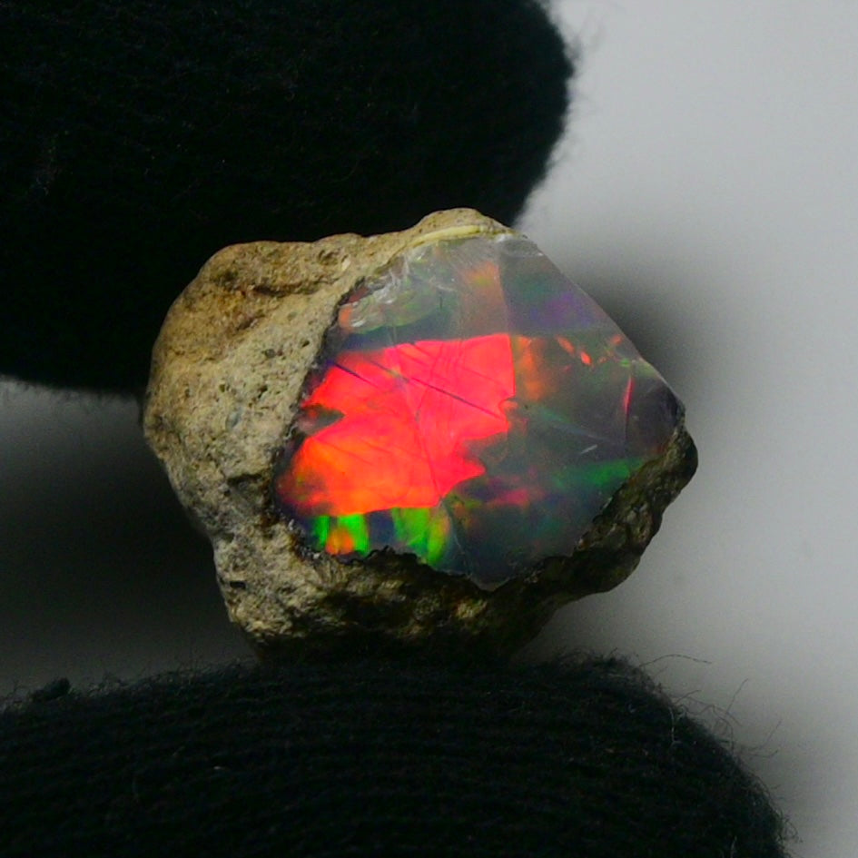 White Opal 16.80 Carats | Natural White Ethiopian Opal Rough - Ready for Cutting & Jewelry!
