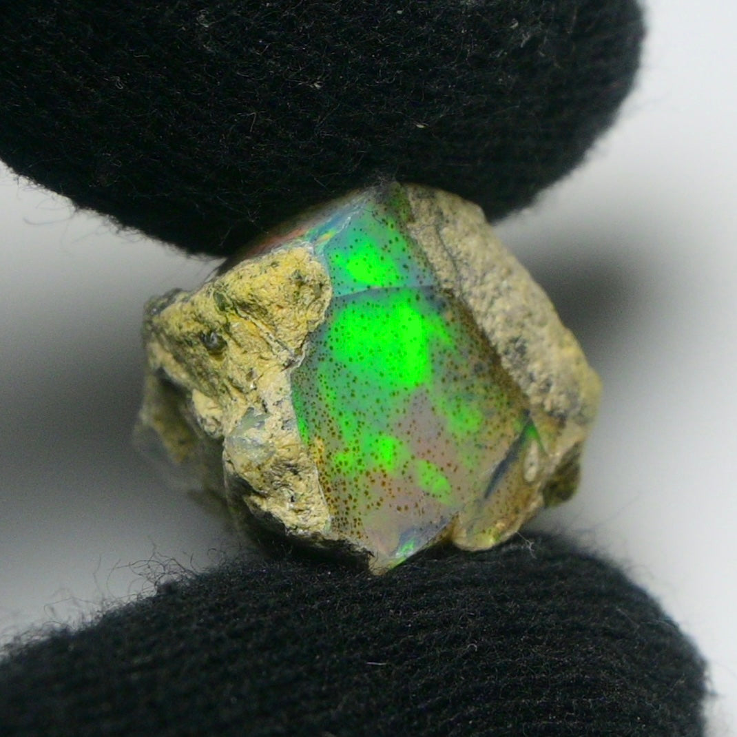White Opal 18.90 Carats | Natural White Ethiopian Opal Rough - Ready for Cutting & Jewelry!