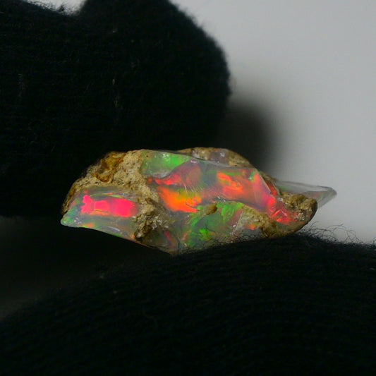 White Opal 12.35 Carats | Natural White Ethiopian Opal Rough - Ready for Cutting & Jewelry!