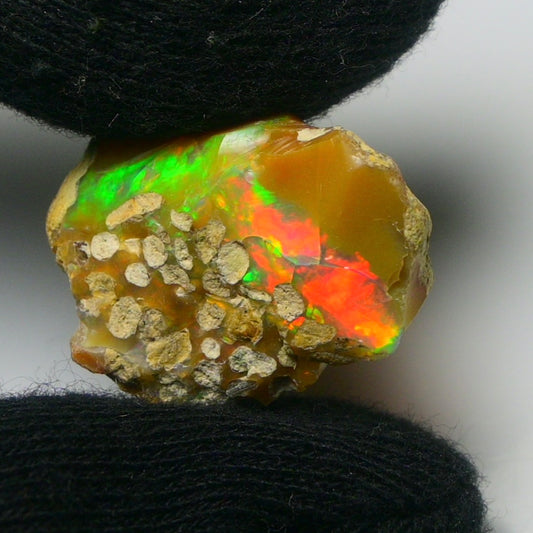 White Opal  22.15 Carats | Natural White Ethiopian Opal Rough - Ready for Cutting & Jewelry!