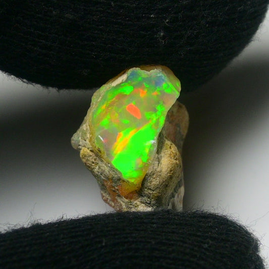 White Opal 15.75 Carats | Natural White Ethiopian Opal Rough - Ready for Cutting & Jewelry!