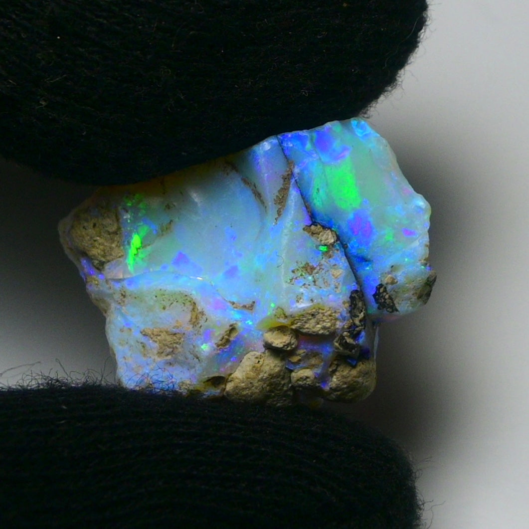 White Opal 10.45 Carats | Natural White Ethiopian Opal Rough - Ready for Cutting & Jewelry!
