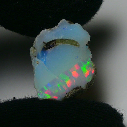 White Opal 20.00 Carats | Natural White Ethiopian Opal Rough - Ready for Cutting & Jewelry!