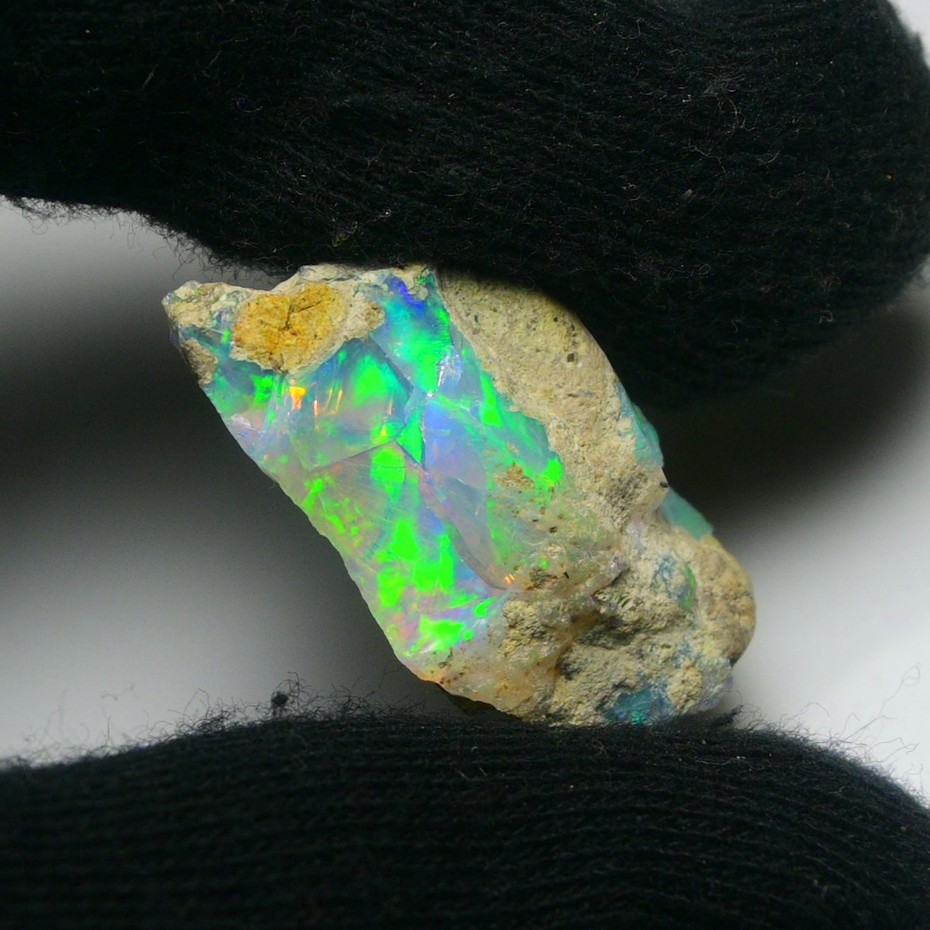 White Opal 18.90 Carats | Natural White Ethiopian Opal Rough - Ready for Cutting & Jewelry!