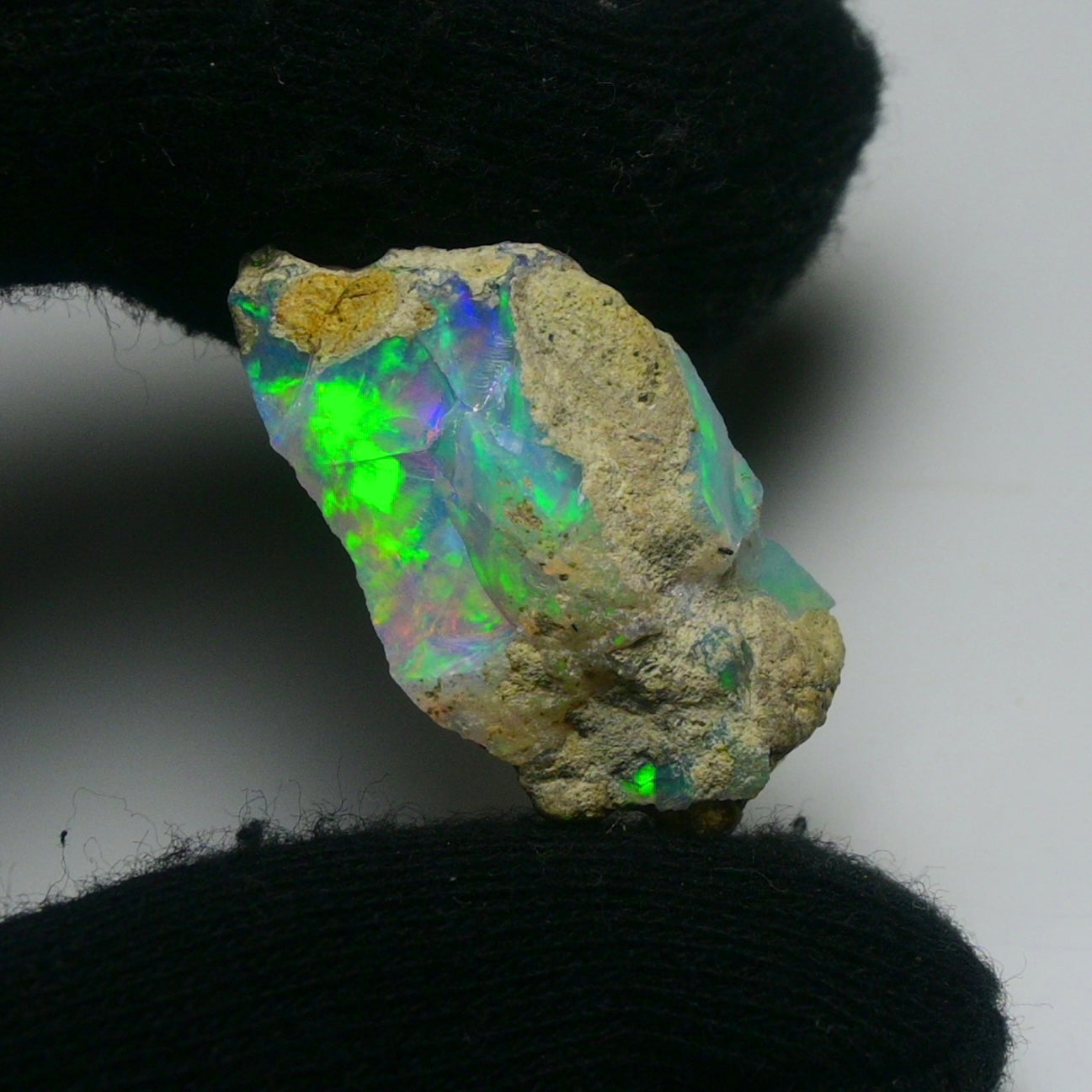 White Opal 18.90 Carats | Natural White Ethiopian Opal Rough - Ready for Cutting & Jewelry!