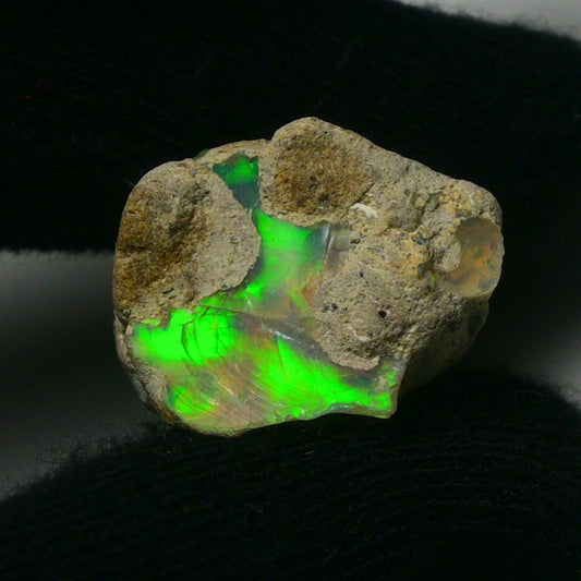 White Opal 15.70 Carats | Natural White Ethiopian Opal Rough - Ready for Cutting & Jewelry!