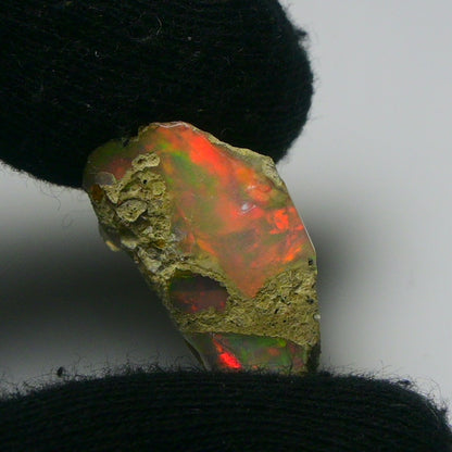 White Opal 18.40 Carats | Natural White Ethiopian Opal Rough - Ready for Cutting & Jewelry!
