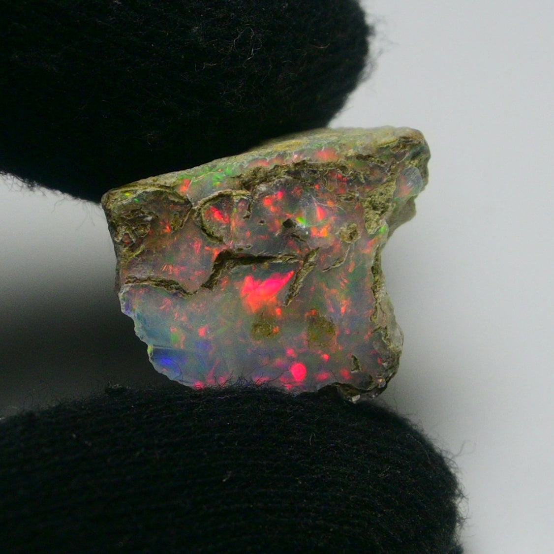 White Opal 13.00 Carats | Natural White Ethiopian Opal Rough - Ready for Cutting & Jewelry!
