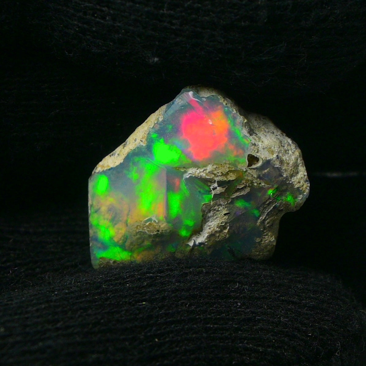 White Opal 13.10 Carats | Natural White Ethiopian Opal Rough - Ready for Cutting & Jewelry!