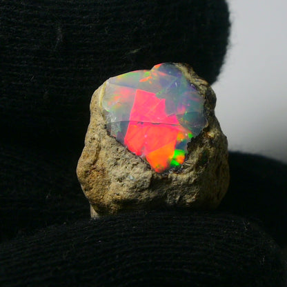 White Opal 16.80 Carats | Natural White Ethiopian Opal Rough - Ready for Cutting & Jewelry!