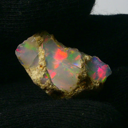 White Opal 12.35 Carats | Natural White Ethiopian Opal Rough - Ready for Cutting & Jewelry!