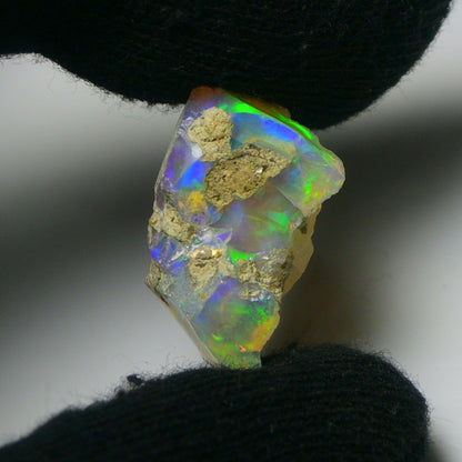 White Opal 18.95 Carats | Natural White Ethiopian Opal Rough - Ready for Cutting & Jewelry!