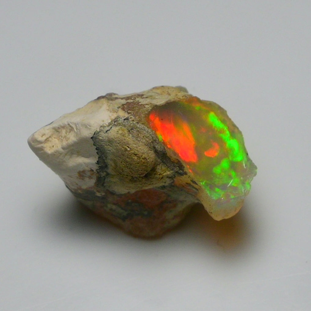 White Opal 15.75 Carats | Natural White Ethiopian Opal Rough - Ready for Cutting & Jewelry!