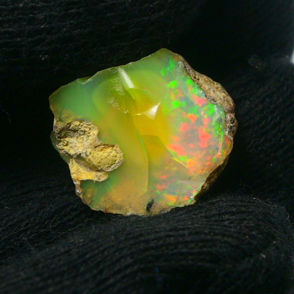 White Opal 11.30 Carats | Natural White Ethiopian Opal Rough - Ready for Cutting & Jewelry!