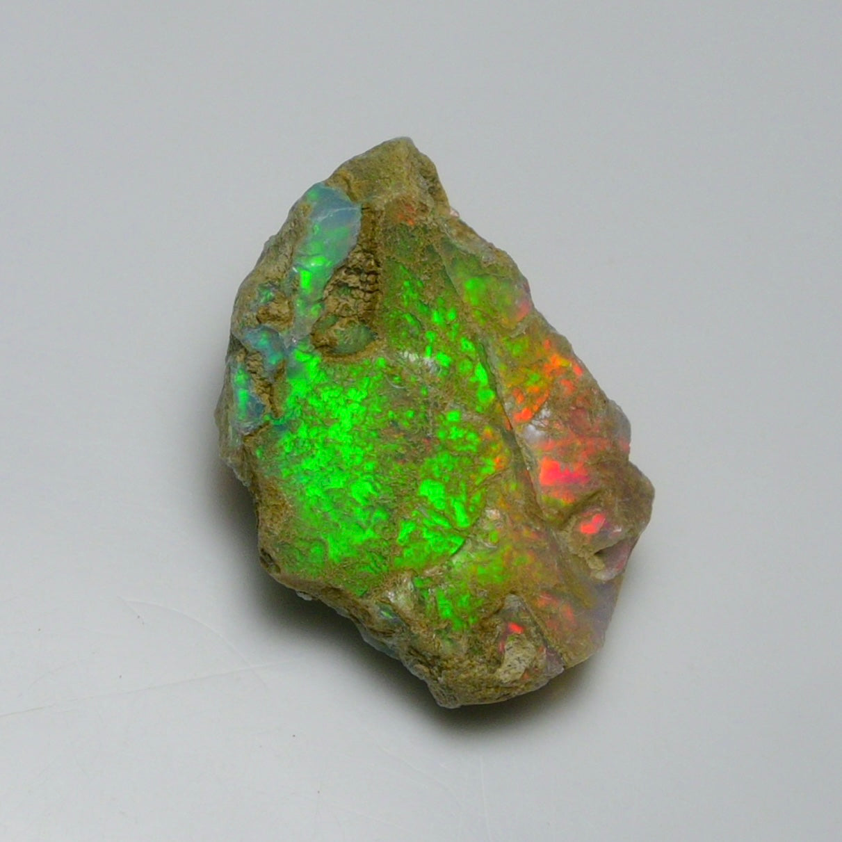 White Opal 11.95 Carats | Natural White Ethiopian Opal Rough - Ready for Cutting & Jewelry!