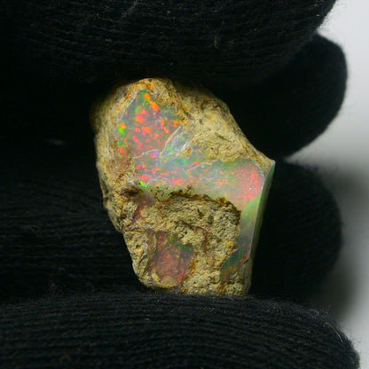 White Opal 19.35 Carats | Natural White Ethiopian Opal Rough - Ready for Cutting & Jewelry!