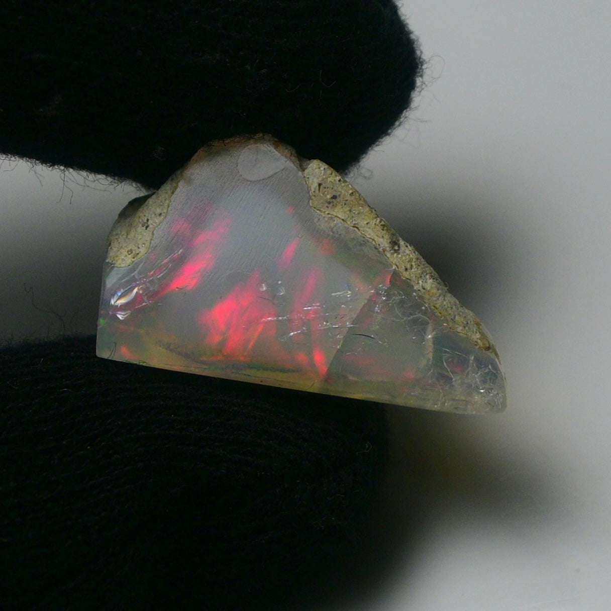 White Opal 16.10 Carats | Natural White Ethiopian Opal Rough - Ready for Cutting & Jewelry!
