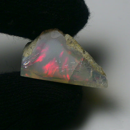 White Opal 16.10 Carats | Natural White Ethiopian Opal Rough - Ready for Cutting & Jewelry!