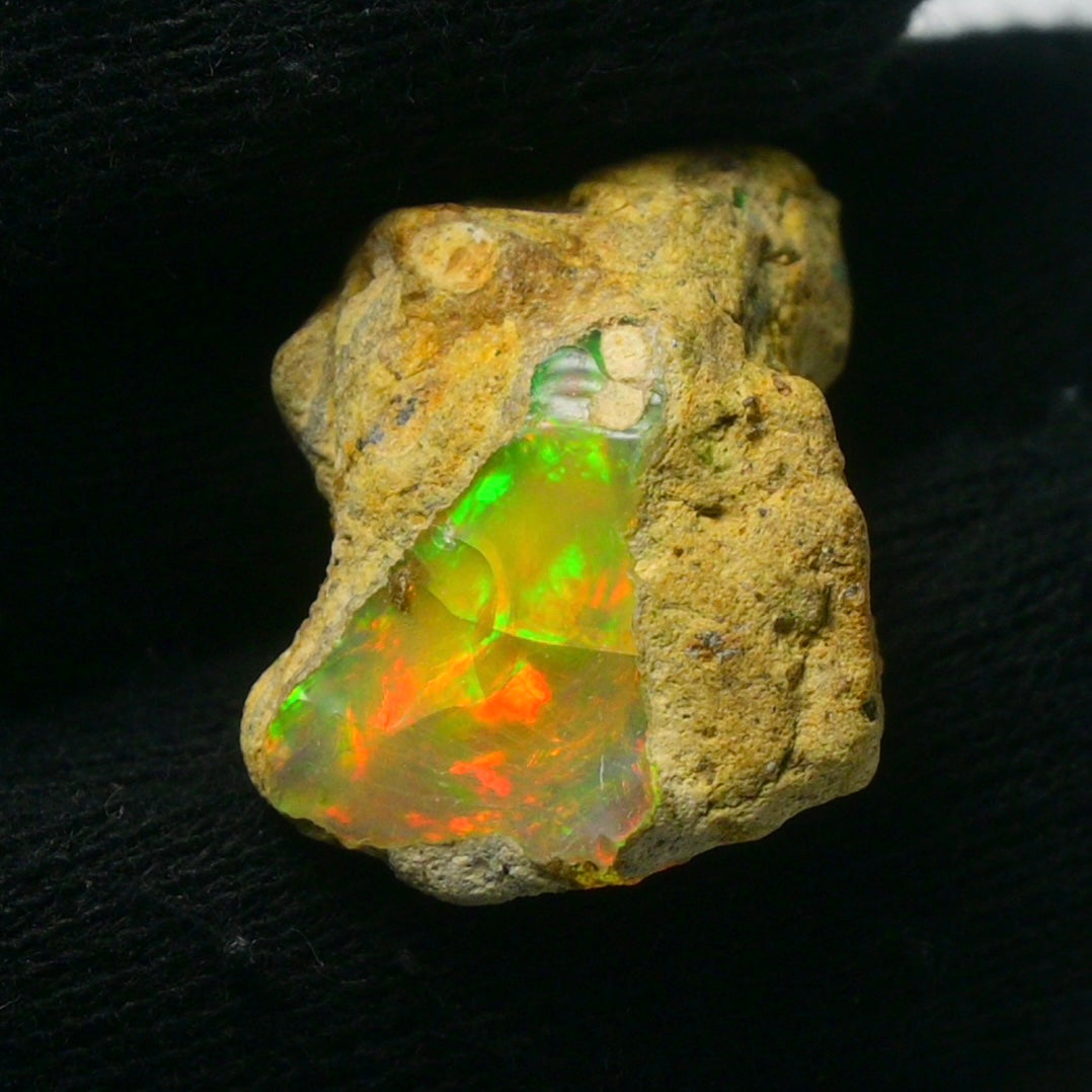 White Opal 20.73 Carats | Natural White Ethiopian Opal Rough - Ready for Cutting & Jewelry!
