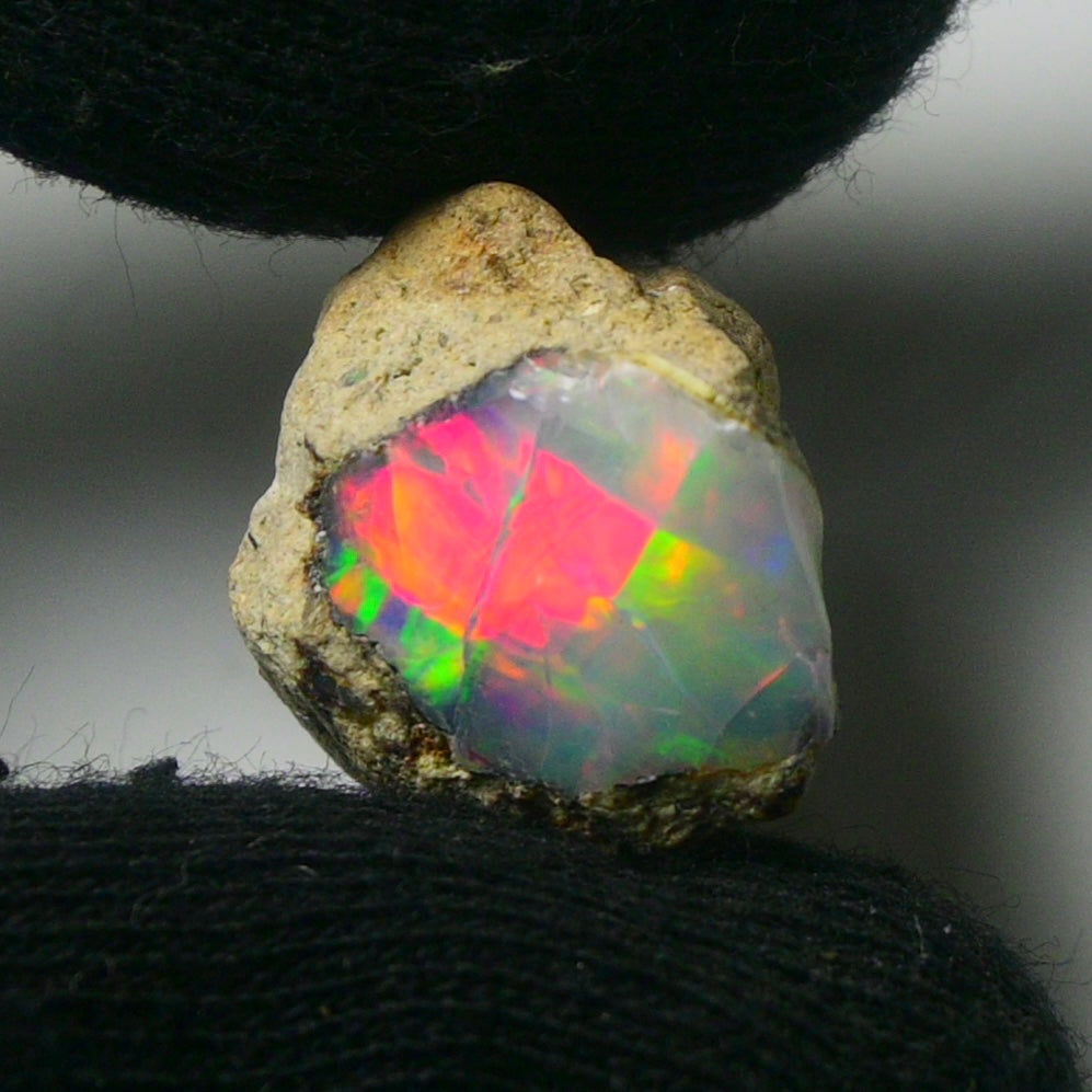 White Opal 16.80 Carats | Natural White Ethiopian Opal Rough - Ready for Cutting & Jewelry!