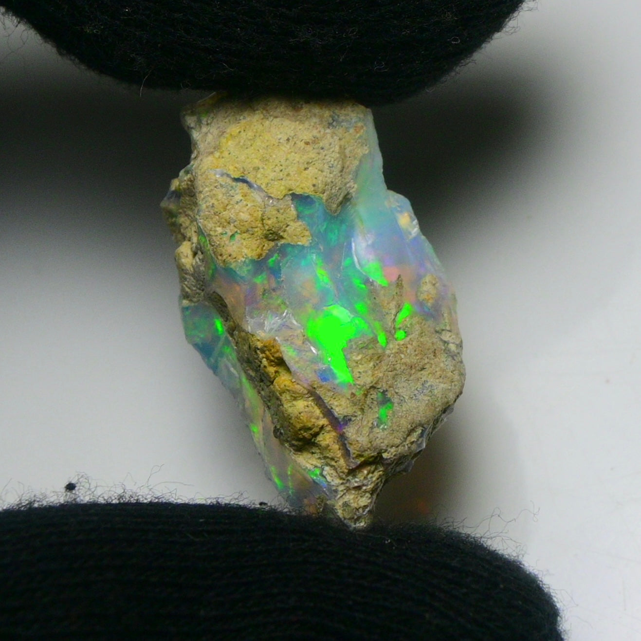 White Opal 18.90 Carats | Natural White Ethiopian Opal Rough - Ready for Cutting & Jewelry!