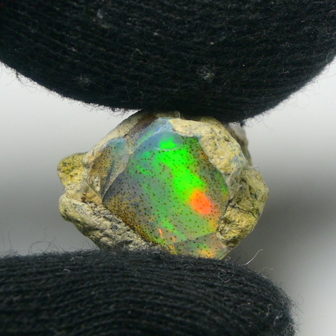 White Opal 18.90 Carats | Natural White Ethiopian Opal Rough - Ready for Cutting & Jewelry!