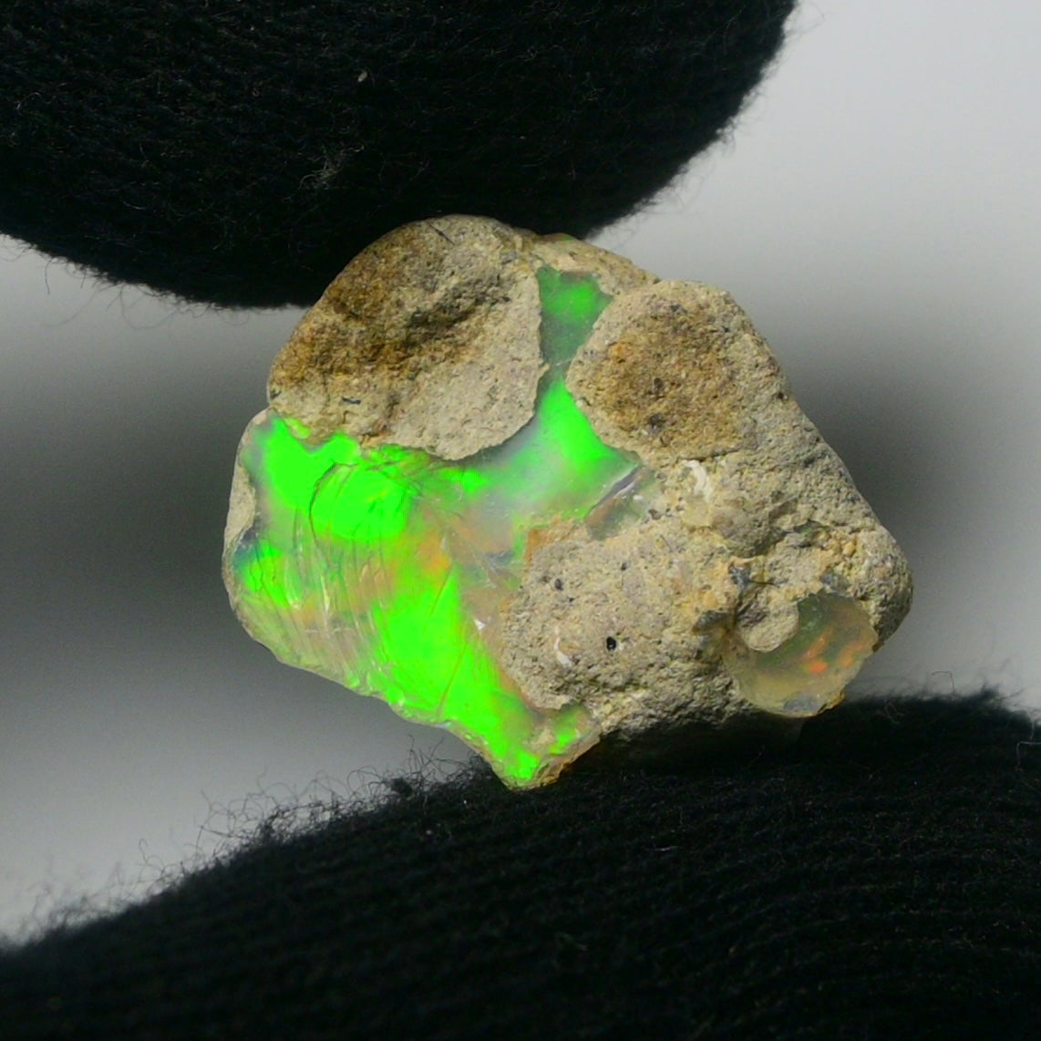 White Opal 15.70 Carats | Natural White Ethiopian Opal Rough - Ready for Cutting & Jewelry!