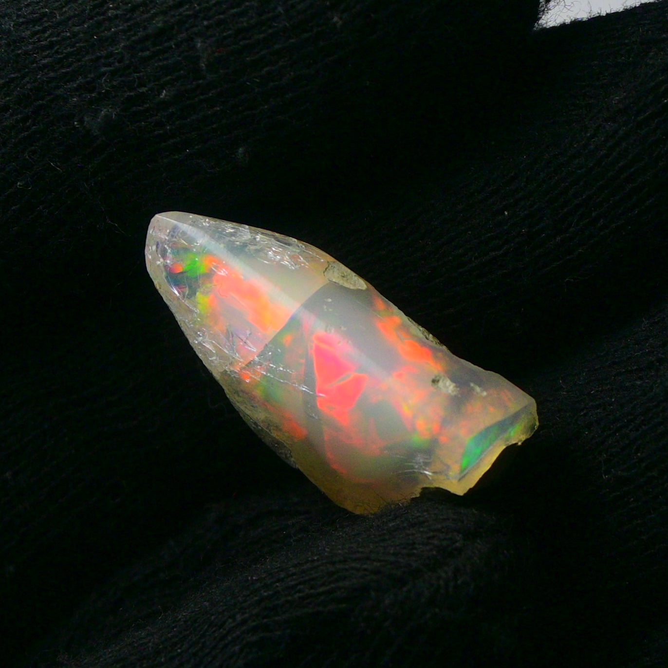 White Opal 16.10 Carats | Natural White Ethiopian Opal Rough - Ready for Cutting & Jewelry!